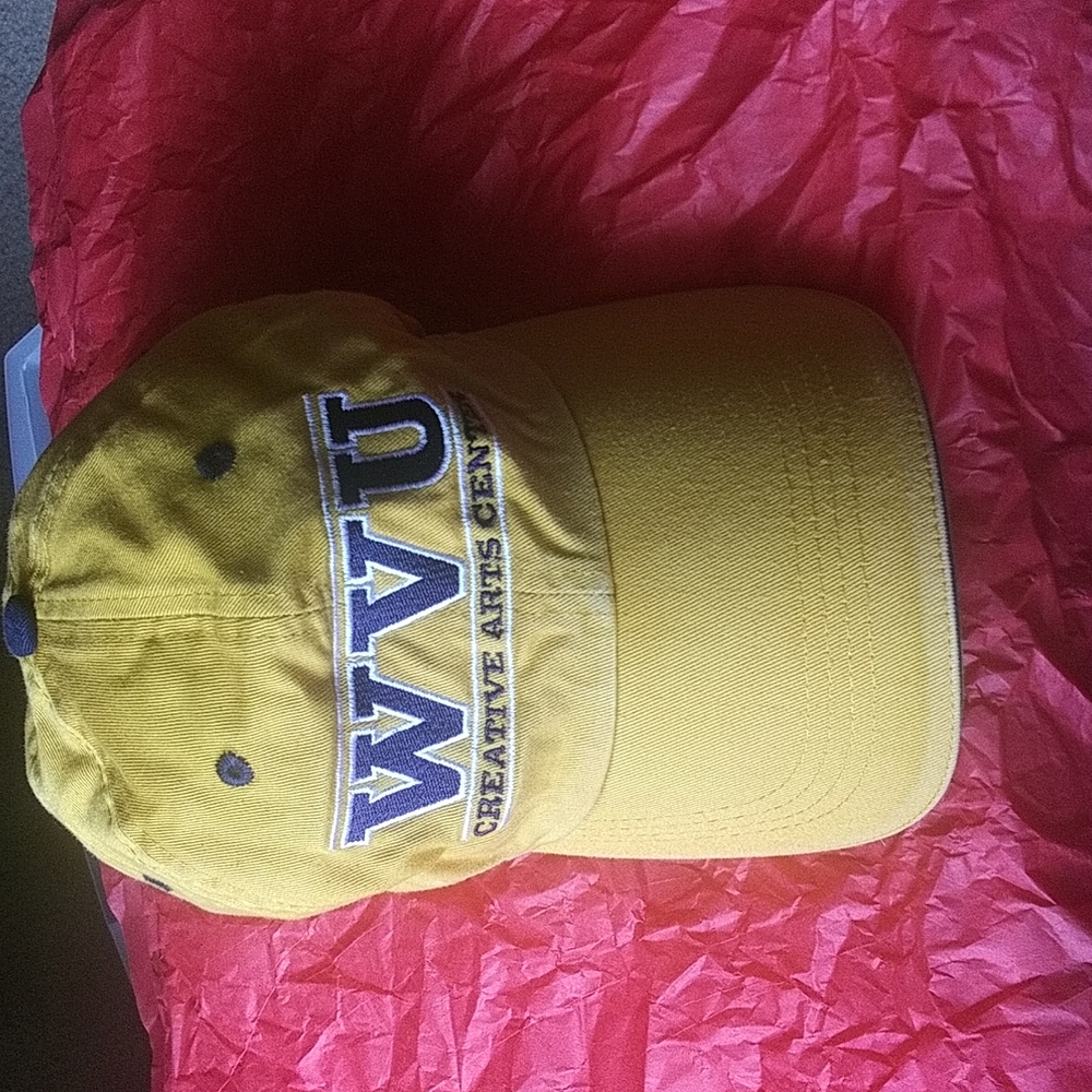 West Virginia University hat 1sz $34 + Free  hat.